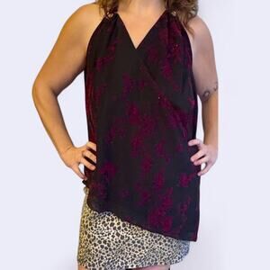 Vintage 14/16 plus size halter top